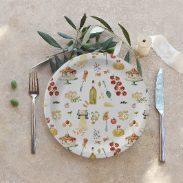 Little Meatball | Holy Ravioli Birthday Party ペーパープレート