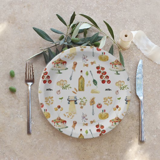 Little Meatball | Holy Ravioli Birthday Party ペーパープレート