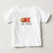 Little Meatball | Holy Ravioli First Birthday ベビーTシャツ (正面)