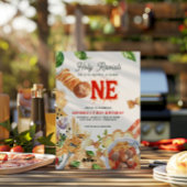 Little Meatball | Holy Ravioli First Birthday 招待状