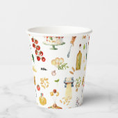 Little Meatball | Holy Ravioli First Birthday 紙コップ (裏面)