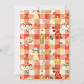 Little Meatball | Holy Ravioli Second Birthday 招待状 (裏面)