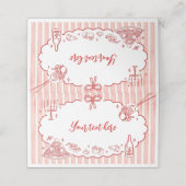 Little Meatball Italian Pasta Birthday Food Tent プレイスカード (外部開封)