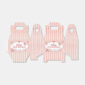 Little Meatball Pasta Birthday Party Favor Box フェイバーボックス (折り畳みなし)