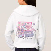 Little Memories – Pink Y2K Kids Hoodie (裏面)