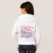 Little Memories – Pink Y2K Kids Hoodie (裏面フル)