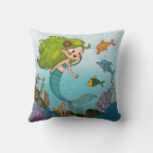 Little mermaid クッション (裏面)