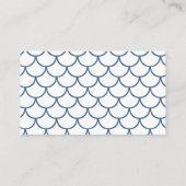 Little Mermaid Baby Shower Enclosureカード エンクロージャーカード (裏面)