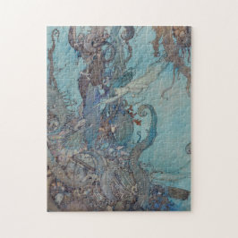 Little Mermaid by Edmund Dulac ジグソーパズル