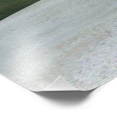 Little Mermaid Cute Fantasy Girl, Blue Ocean フォトプリント (角)