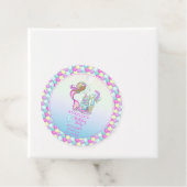 Little Mermaid of Color - Girl 1st Birthdayパーティー フェイバータグ (インサイチュ)
