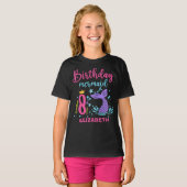 Little Mermaid's 8th Birthday Girl Tシャツ (正面フル)