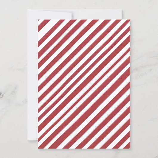 Little Merry Baby Shower Invitation 招待状 (裏面)