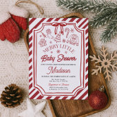 Little Merry Baby Shower Invitation 招待状