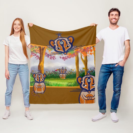 Little miceys Fleece Blanket フリースブランケット (インサイチュ)