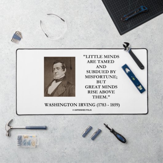 Little Minds素晴らし Rise Washington Irving デスクマット (ワークステーション)