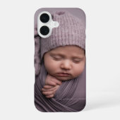 Little Miracles – Personalized Baby Photo Phone Ca iPhone 16ケース (裏面)