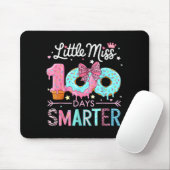 Little Miss 100 Days Smarter Kids Girls 100th Day  マウスパッド (マウス)