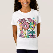 Little Miss 100 Days Smarter  Tシャツ (正面)