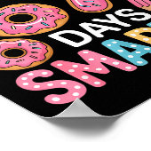 Little Miss 67 Days Smarter Kids Girls 67th Day Of ポスター (角)