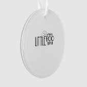 Little Miss Bootiful Retro Classic オーナメント (正面)