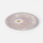 Little Miss Onederful 1st Birthday ペーパープレート (アングル)