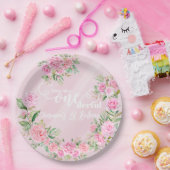 Little Miss ONEderful 1st First Birthday ペーパープレート (パーティー)