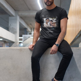 Little Momentsお祝い写真のマスク Tシャツ