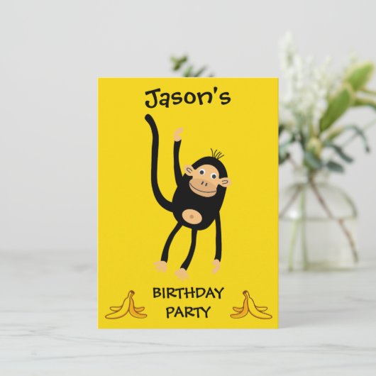 Little Monkeys Birthday Party エンクロージャーカード (スタンド正面)