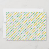 Little Monster 3rd Birthday Photo 招待状 (裏面)