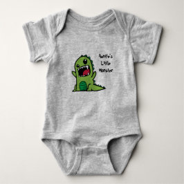 little Monster Baby Vest伯母さんの ベビーボディスーツ
