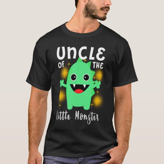 Little Monster Outfit Uncle of the Little Monster Tシャツ (正面)