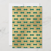 Little Monthant Baby Shower招待状, Tuxedo In 招待状 (裏面)