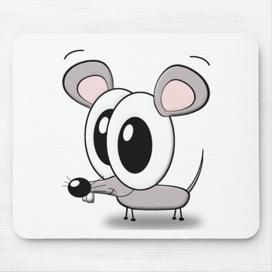 little mouse マウスパッド (正面)