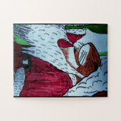 LITTLE MOUSE SANTA Puzzle ジグソーパズル (横)