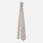Little Muddy Paw Prints Tie ネクタイ (裏面)