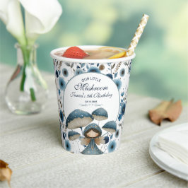 Little Mushroom Fairy Elegant Kids Birthday Party  紙コップ