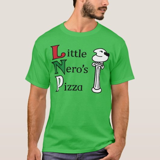Little Neros Pizza Home Alone Tシャツ (正面)