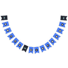 Little Officer Police Birthday | Personalized  バンティングフラッグ