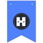 Little Officer Police Birthday | Personalized  バンティングフラッグ (第2の旗)