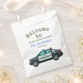 Little Officer Police Birthday | Personalized  フェイバーバッグ (クリップ留めされた状態)