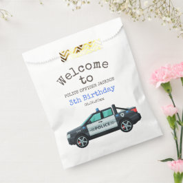 Little Officer Police Birthday | Personalized  フェイバーバッグ
