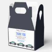 Little Officer Police Birthday | Personalized  フェイバーボックス (オープン)