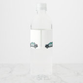 Little Officer Police Birthday | Personalized  ペットボトルラベル (裏面)