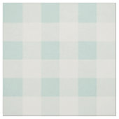 Little One Buffalo Check - soft teal ファブリック (見本)
