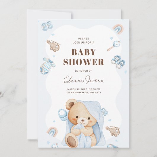 Little One Celebration Time 招待状 (正面)