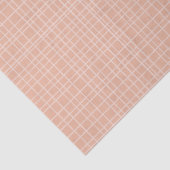 Little One Hand Drawn Grid - ダスティアプリコット 薄葉紙 (詳細)