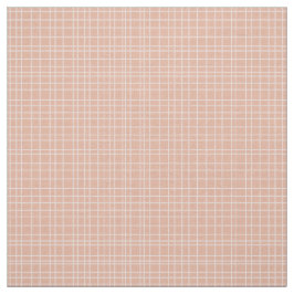 Little One Hand Drawn Grid - dusty apricot ファブリック