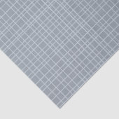 Little One Hand Drawn Grid - dusty steel gray 薄葉紙 (詳細)