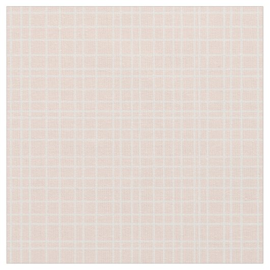 Little One hand drawn grid - soft apricot ファブリック (クローズアップ)
